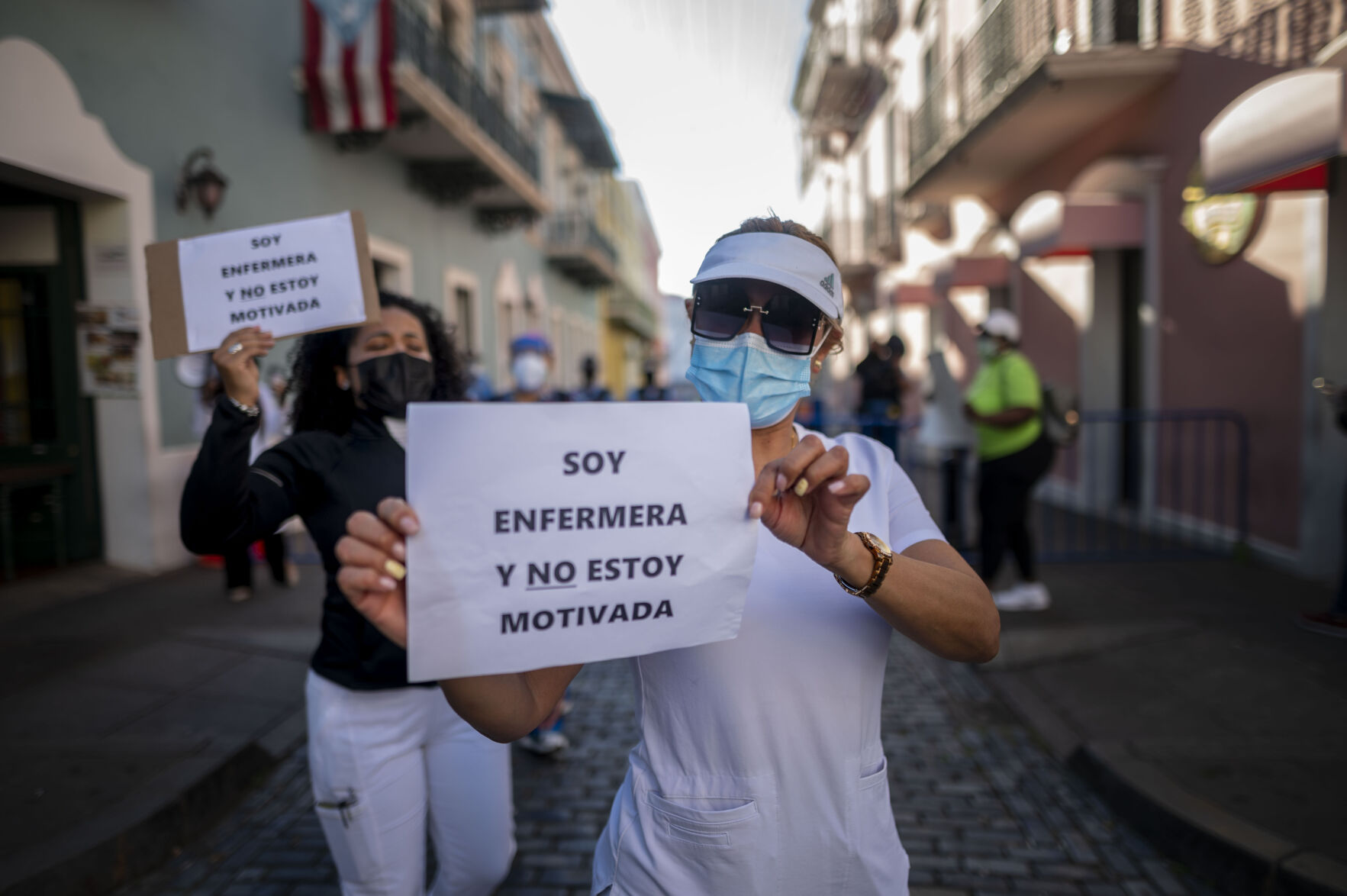 Protesta de enfermeros